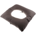 thumbnail image 3 of Funda para asiento de inodoro, cojín para cómoda, cómodo cojín Universal para asiento de inodoro para discapacitados, ancianos, dormitorio, granja, Agujero redondo marrón, 3 of 7