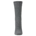 thumbnail image 3 of MeMoi Women's Classic Cable Knit Vintage Style Crew Socks - Womens - Female, One Size, Black, 3 of 8