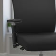 thumbnail image 4 of BizChair 24/7 Intensive Use 300 lb. Rated Mid-Back Black LeatherSoft Multifunction Ergonomic Office Chair with Seat Slider and Adjustable Lumbar, 4 of 10