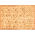 thumbnail image 1 of Ahgly Company Indoor Rectangle Abstract Orange Contemporary Area Rugs, 6' x 9', 1 of 1
