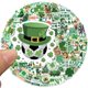 thumbnail image 2 of Paquete de pegatinas de anime del Día de San Patricio x100, 2 of 4