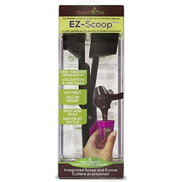 Perfect Pod EZ-Scoop 2-in-1 Coffee Scoop with Built-In Funnel for ...