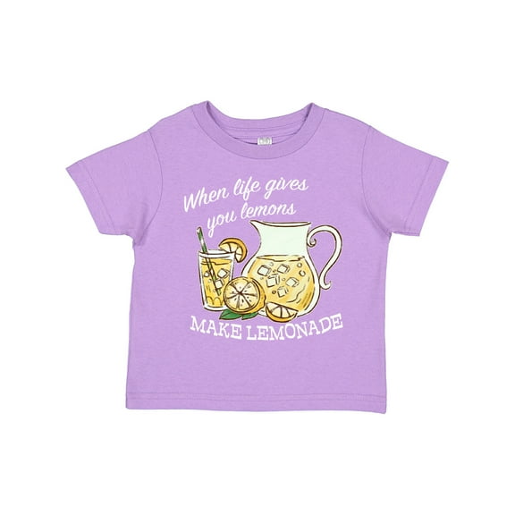 Inktastic When Life Gives You Lemons, Make Lemonade Boys or Girls Toddler T-Shirt