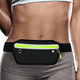 thumbnail image 4 of Riñonera ultrafina para correr, riñonera ligera e impermeable para gimnasio, viajes, actividades al aire libre, negro, 4 of 5