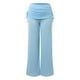 thumbnail image 4 of WILLBEST Pantalones Casuales para Mujer, Ligeros, Transpirables, para Playa, de Verano, con Cintura Elástica Versátil, Cómodos, con Pierna Ancha, para Viajes, Picnics y Actividades En Casa. Chica, 4 of 4
