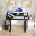 thumbnail image 2 of Homall 40" Standing Desk Adjustable Height Stand Up Desk Height Adjustable Office Desk with High Memory Function,Black, 2 of 7