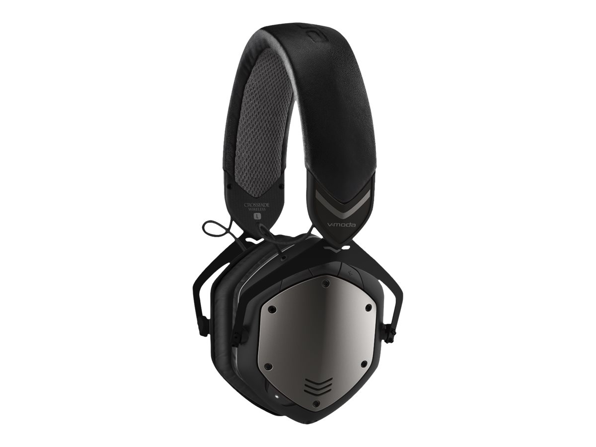 V-MODA Crossfade Wireless - Headphones with mic - full size - Bluetooth - wireless - black - image 2 of 8