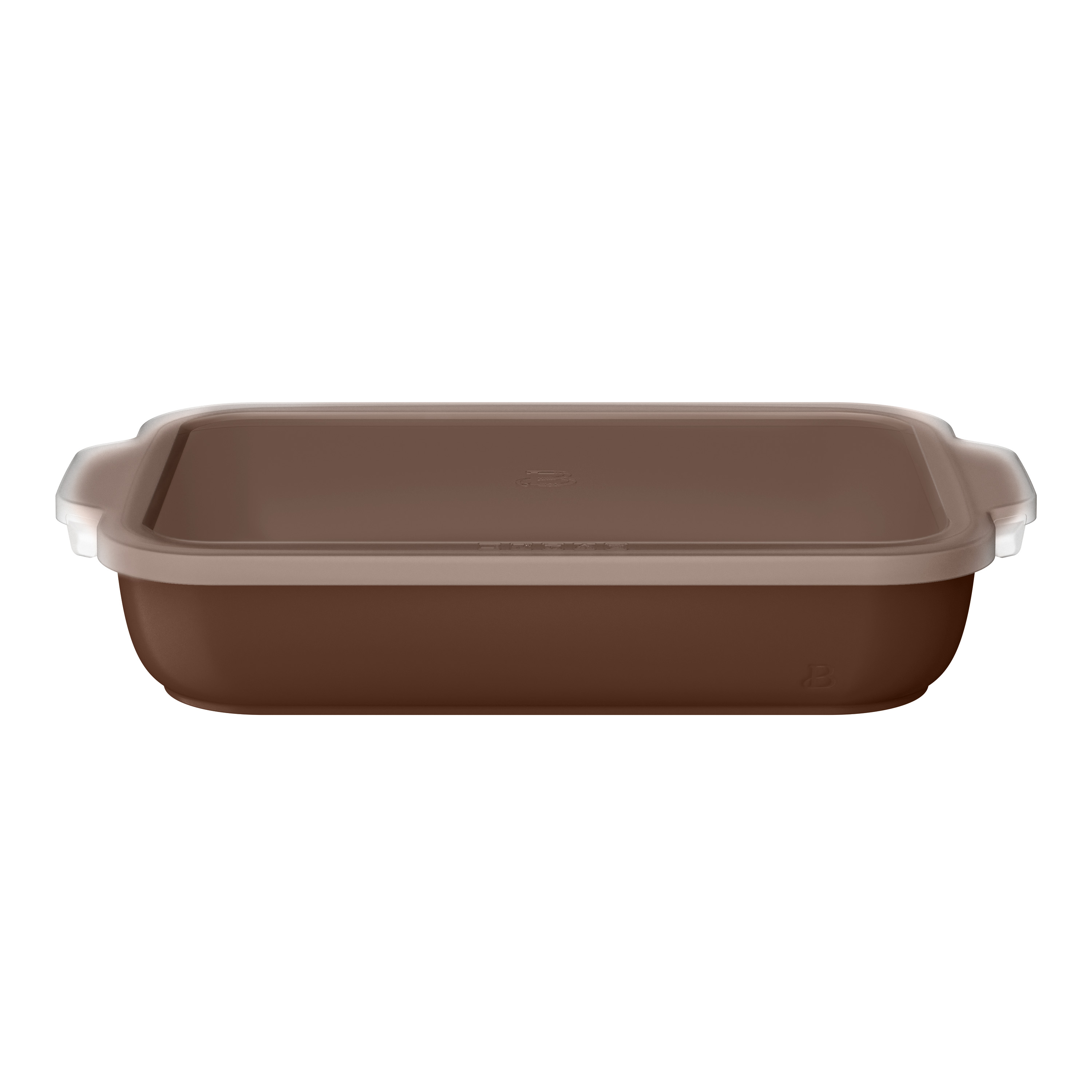 Beautiful 9x13-Inch Stoneware Baking Dish with Plastic Lid photo 6