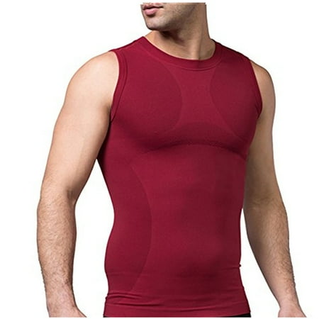 mens slimming undershirt walmart