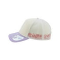 thumbnail image 3 of Infinity Her ROSIE Women's Foam Trucker Cap-Ivory/ Lavender/ White/ Smiley, 3 of 5