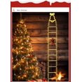 thumbnail image 3 of ddioayh 3.2M Santa Claus LED Ladder Lights with Timer, Outdoor Waterproof Christmas Tree Decoration for Holiday Home Decor (PVC Material, USB/Battery Operated), 3 of 6