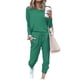 thumbnail image 5 of Conjunto De 2 Piezas Para Mujer, Elegante Conjunto De Salón Para Mujer Lavable A Máquina, Suelto, De Alta Elasticidad Para El Hogar ANGGREK Verde S, 5 of 5