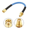 thumbnail image 2 of SMA Extensión Cable SMA Macho a SMA Hembra RF Coaxial Cable RG402 0.1M /0.33Pies 2Uds, 2 of 4