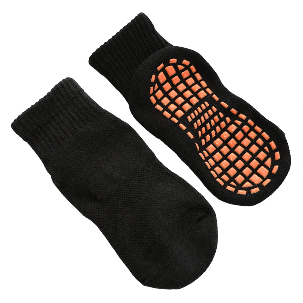 3 Pairs Nonslip Floor Socks Practical Children Cotton Trampoline Sock Dispensing Sports Socks