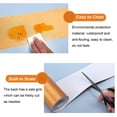 thumbnail image 2 of 10M/Roll Brushed  Self-adhesive Waterproof Windowsill Waist Line Wallpaper Waveguide Line Wall Border Sticker Skirting Line BLACK 5CM X 10M, 2 of 8
