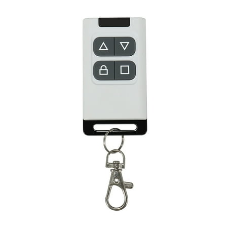 

433MHZ 4 Button Duplicate Remote Control Copy Channel Clone Learning Fix Rolling Code Key Garage Door Home White