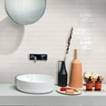 thumbnail image 7 of Silken 2.56 in. x 15.75 in. Glossy White Ceramic Subway Wall and Floor Tile (10.76 sq. ft./case) (38-pack), 7 of 7
