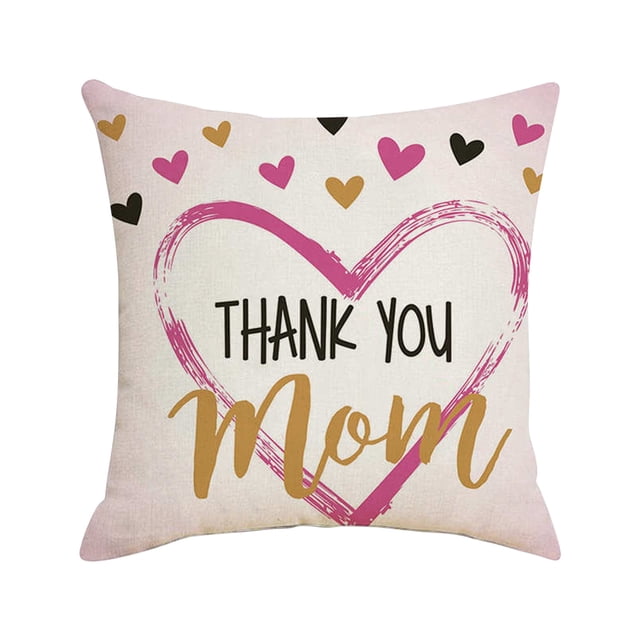 Puntoco Mother'S Day Pillow-Cover Sofa Cover Cushion Cover Custom Home Decoration
