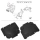 thumbnail image 4 of Liner Vent Access Cover Passenger Driver 51717143850 Fit for E90 E91 M3 325i 330i 328i 335i, 4 of 4