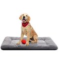 thumbnail image 1 of Almohadilla para cama para perros VERZEY, ultrasuave, lavable, gris, 90 x 60 cm, 1 of 6