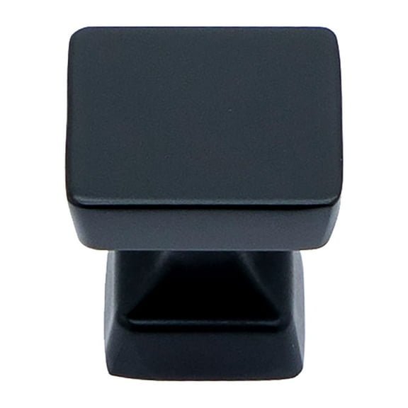 Utopia Alley 10pcs Bergen Cabinet Ring Pull Knob - Decorative Cabinet Drop Pull Knobs for Cabinets and Drawers - Vintage Cabinet Hardware with Hand Finished Matt Black - Metal Drawer Pull Knobs 1.16"