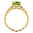 thumbnail image 4 of Clara Pucci 14K Yellow Gold 2.5ct Peridot Solitaire Ring for Women, 4 of 7