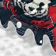 thumbnail image 5 of Car Seat Cover Baby, Red Black Eastern Panda Warrior Baby Car Seat Cover for Baby Boys Girls Newborn , Infant Car Seat Canopy Cover Nursing Breastfeeding Cover Warm Blanket, 5 of 7
