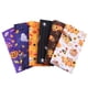 thumbnail image 1 of 6 cuadrados de tela de Halloween, paquete de tela de algodón de 50 x 50 cm, tela de Halloween para coser, acolchar, patchwork, manualidades de bricolaje, tela de calabaza con estampado floral de, 1 of 6