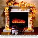 thumbnail image 2 of Guirnalda de otoño, decoración de otoño, 30 luces de hadas, hojas de otoño, decoración de Navidad de Halloween, decoración de acción de gracias, decoración de pared esquí esquí Gafas de esquí, 2 of 5
