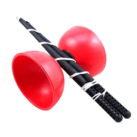 XUYAN Clearance Diabolo Juggling Diabolo 3 Bearing Clutch Sticks Double Headed Diabolo Bearingless Diabolo with Loud Diabolo Chinese Funny Toys, Birthday Gift for Toddlers Boys Girls