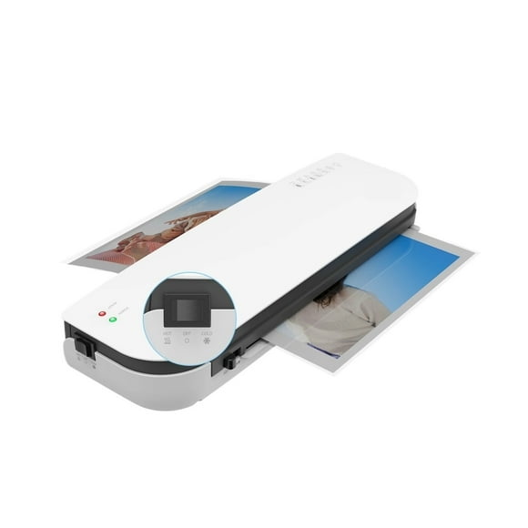 Desktop SL289 A4 Laminator Machine Set Hot and Cold Lamination Suitabe for A4/A5/A6 Laminating Pouches for Home Office School