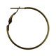 thumbnail image 2 of 20 aros de alambre redondos lisos de 30 mm para aretes y copas de vino. Bronce, 2 of 8