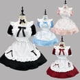 thumbnail image 3 of Lindo estilo vestido de sirvienta clásico negro Alice Soft Girl Lolita vestido de sirvienta vestido de cafetería, 3 of 6