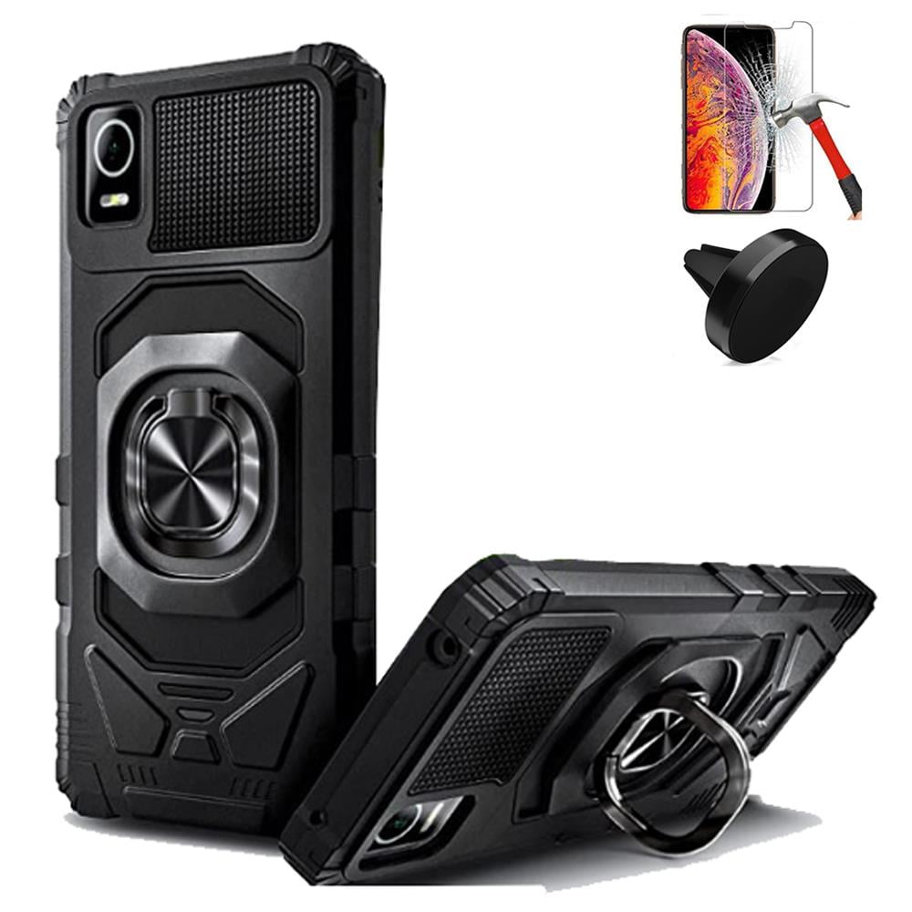 Phone Case for AT&T Calypso 3 (U328AA) Shock Absorbing Ring Case with