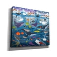 thumbnail image 2 of Epic Graffiti 'Arctic Ocean Color'  by DoodleScapes Canvas Wall Art, 30" x 26", 2 of 7