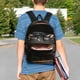 thumbnail image 4 of Easygdp Playful Baby Hippo Splash Mochila Ligera de 15 Pulgadas para Estudiantes, Mochila Cómoda para la Escuela y Viajes, Correas Ajustables, 4 of 6