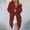 Wine, variant on Jacenvly Cardigan For Women Long Sleeve Solid Knit Fall Coats For Women Soft Comfort Knee Length Sweater Tops Casual Fashion Pocket Hooded Jacket Blouse