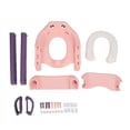 thumbnail image 1 of Foldable Potty Training Seat for Kids, Anti-Slip, with Step Stool and Ladder, Pink, 1 of 1