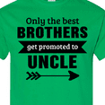 thumbnail image 4 of Inktastic Only the Best Brothers Get Promoted to Uncle T-Shirt, 4 of 5