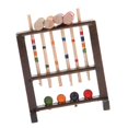 thumbnail image 4 of 4x1/12 Maison de Poupée Jeu de Croquet Miniature, 4 of 5