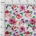 thumbnail image 2 of oneOone Cotton Poplin Twill Pink Fabric Florals Craft Projects Decor Fabric Printed By The Yard 56 Inch Wide-BC, 2 of 4