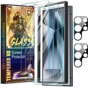 ANTSHARE Screen Protector Compatible with Samsung Galaxy S24 Ultra, Screen Protector and Camera Lens Screen Protector, HD Clear Soft TPU Screen Protector