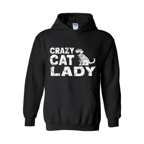 Women Sweatshirts and Hoodies - Crazy Cat Lady