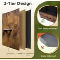 thumbnail image 5 of Tall Dresser for Bedroom, Fabric Dresser Storage Tower, Chest of Drawers Organizer Unit with 11 Drawers, Storage Cabinet, Hallway, Closets, Steel Frame, Wood Top, 5 of 6