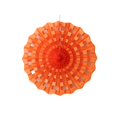 thumbnail image 1 of Yuarrent Flor de papel ahueca hacia fuera paraguas ligero exquisitos papeles brillantes ventilador pared calcomanías guirnalda fiesta de Halloween Kits de decoración para fiestas Naranja Yuarrent HA068100-04, 1 of 6