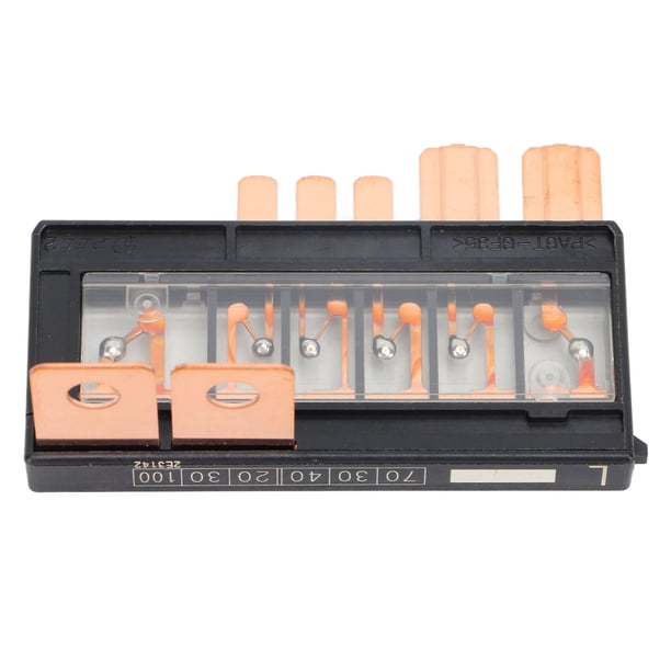 Bloque de fusibles múltiples, rendimiento estable alta eficiencia alta conductividad eléctrica relé caja de fusibles potente 38231 t0a a01 impacto prollico resistente para