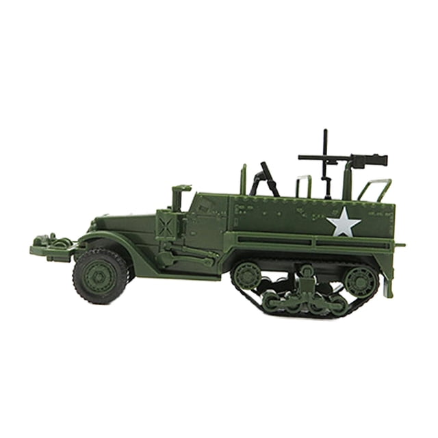 1/72 Tank Model Kids Playset Tabletop Decor Tank Truck 4D Model Party Favors for Style B
