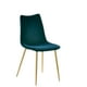 thumbnail image 1 of SILLA LAURA VELVET AZUL, 1 of 3