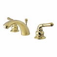 thumbnail image 4 of Elements Of Design ES2957 Double Handle 4" To 8" Mini Widespread Bathroom Faucet - Chrome, 4 of 7