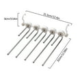 thumbnail image 2 of TopLLC Storage Bins Folding Pants Rack, Multifunctional Multi-layer Pants Hanger, Household Seamless Pants Clip, Wardrobe Storage Storage Bags, 2 of 2